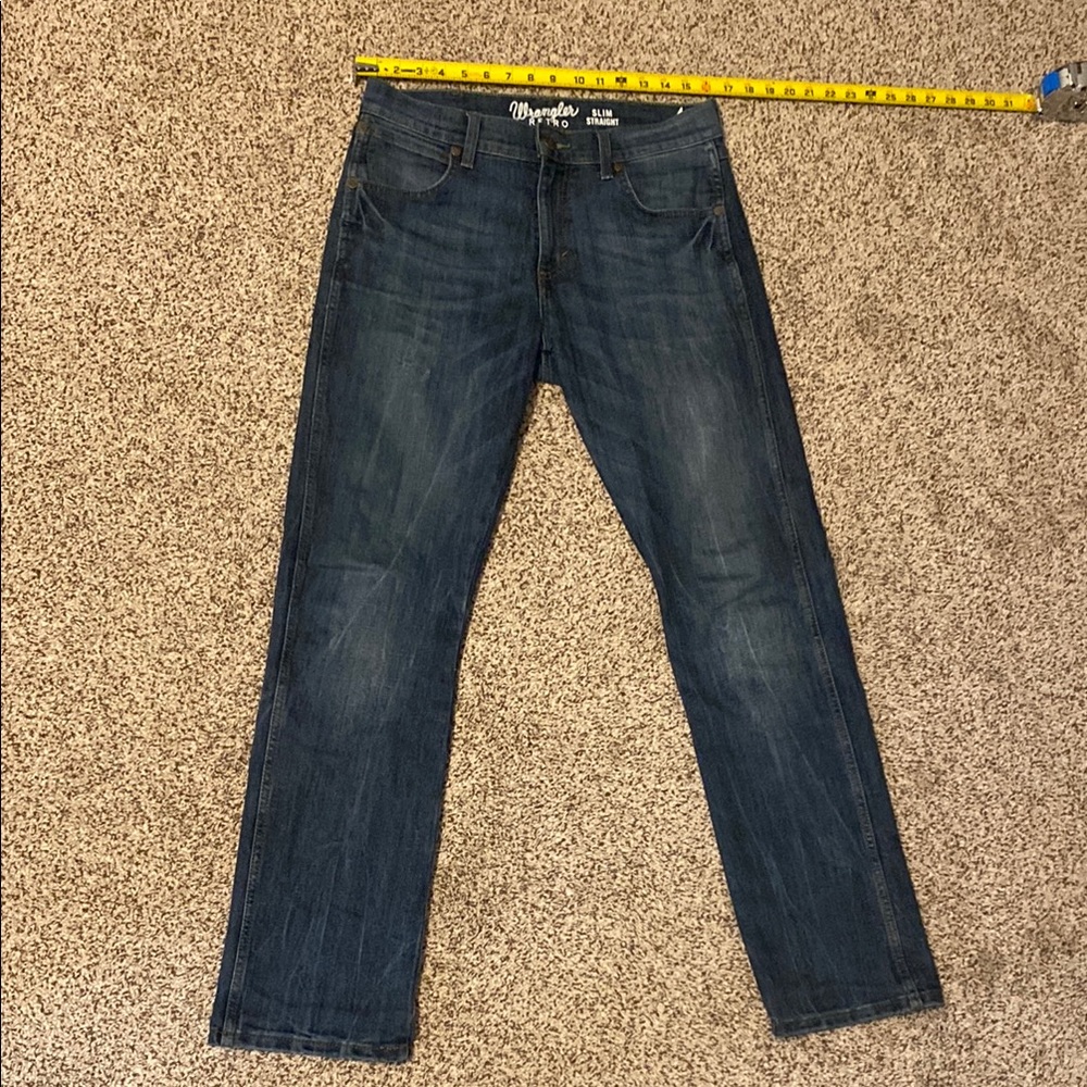 Men's Wrangler Retro slim straight jeans 30x32